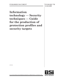PD ISO/IEC TR 15446:2009