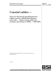 BS EN 50117-2-1:2002