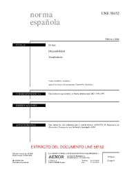UNE 58152:2004 (R2021)
