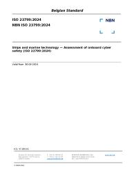NBN ISO 23799:2024