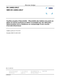 NBN EN 14692:2017