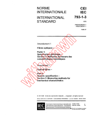 IEC 60793-1-3:1995/AMD1:1996