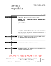 UNE-EN ISO 25980:2015