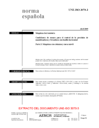 UNE-ISO 3070-3:2009