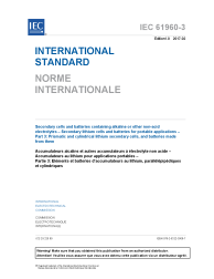 IEC 61960-3:2017