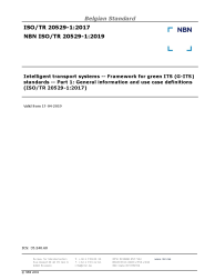 NBN ISO/TR 20529-1:2019