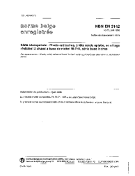 NBN EN 3142:1996