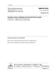 NBN EN 3633:2008
