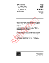 IEC TR 61010-3:1997