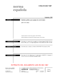 UNE-EN ISO 7287:2002