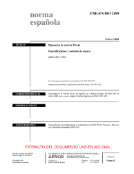 UNE-EN ISO 2495:2001