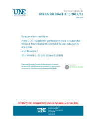 UNE-EN ISO 80601-2-13:2013/A2:2020
