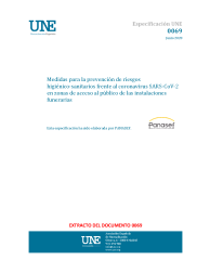 ESPECIFICACION UNE 0069:2020