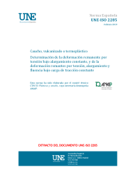 UNE-ISO 2285:2019