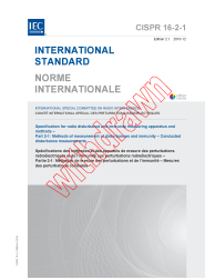 CISPR 16-2-1:2008+AMD1:2010 Consolidated