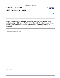 NBN EN 4641-201:2018