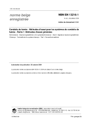 NBN EN 13216-1:2004