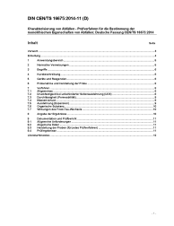 DIN CEN/TS 16675*DIN SPEC 11558:2014-11