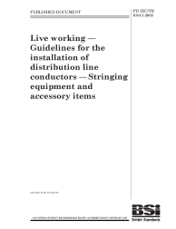 PD IEC/TR 61911:2003