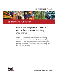 BS EN 61249-4-17:2009