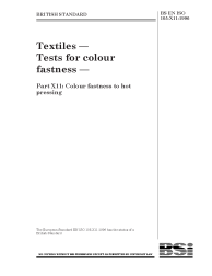 BS EN ISO 105-X11:1996