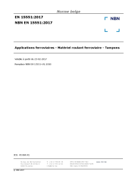 NBN EN 15551:2017