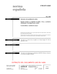 UNE-EN 14263:2004 (R2017)