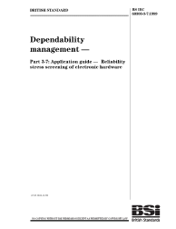 BS IEC 60300-3-7:1999