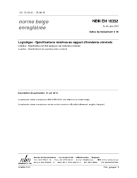 NBN EN 16352:2013