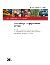 PD CLC/TS 61643-22:2016