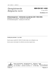 NBN EN ISO 14050:2010