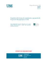 ESPECIFICACION UNE 0007:2017