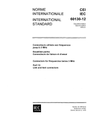 IEC 60130-12:1976