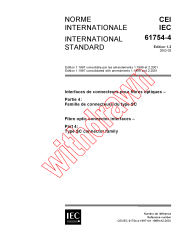 IEC 61754-4:1997+AMD1:1999+AMD2:2001 Consolidated