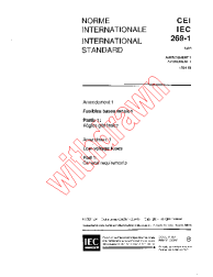 IEC 60269-1:1986/AMD1:1994