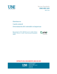 UNE-ISO 249:2020 (R2021)