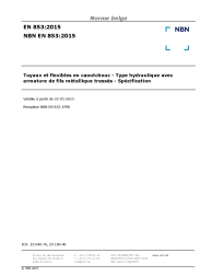 NBN EN 853:2015