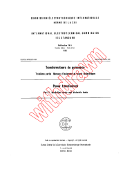 IEC 60076-3:1980