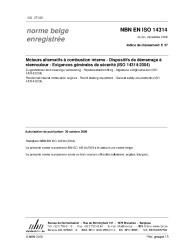 NBN EN ISO 14314:2009