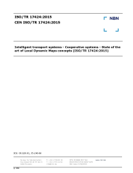 CEN ISO/TR 17424:2015
