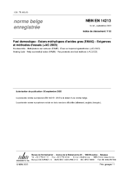NBN EN 14213:2003