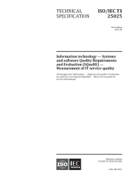 ISO/IEC TS 25025:2021