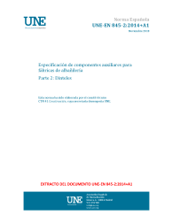 UNE-EN 845-2:2014+A1:2018