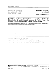 NBN EN 12373-9:1999