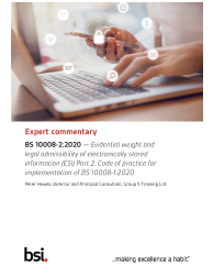 BS 10008-2:2020 ExComm