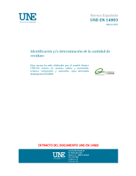 UNE-EN 14803:2021