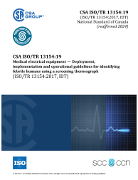 CSA ISO/TR 13154:19 (R2024)