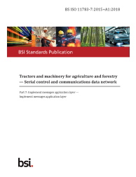 BS ISO 11783-7:2015+A1:2018