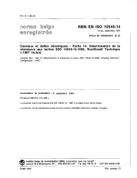 NBN EN ISO 10545-14:1997
