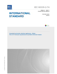 IEC 60335-2-74:2021+AMD1:2024 Consolidated